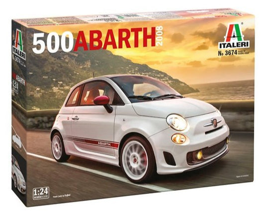 Italeri 3674 1:24 500 Abarth (2008)