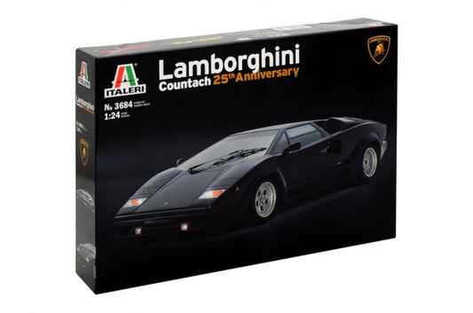 Italeri 3684 1:24 Lamborghini Countach 25th Anniversary