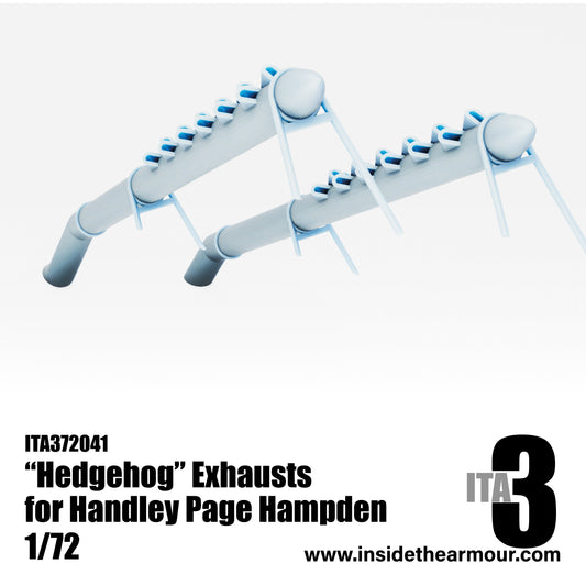 Inside the Armour ITA372041 1:72 'Hedgehog' Exhaust for the Handley Page Hampden