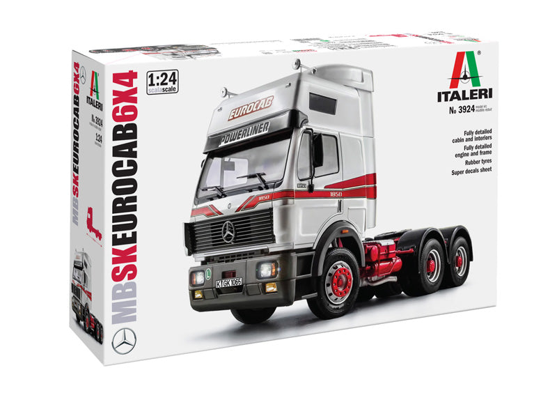 Italeri 3924 1:24 Mercedes Benz SK Eurocab 6x4