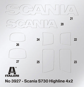 Italeri 3927 1:24 Scania S730 Highline 4x2