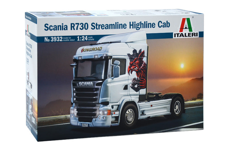 Italeri 3932 1:24 Scania R730 Streamline Highline Cab