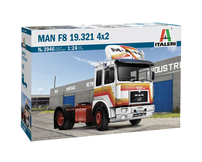 Italeri 3946 1:24 MAN F8 19.321 4x2