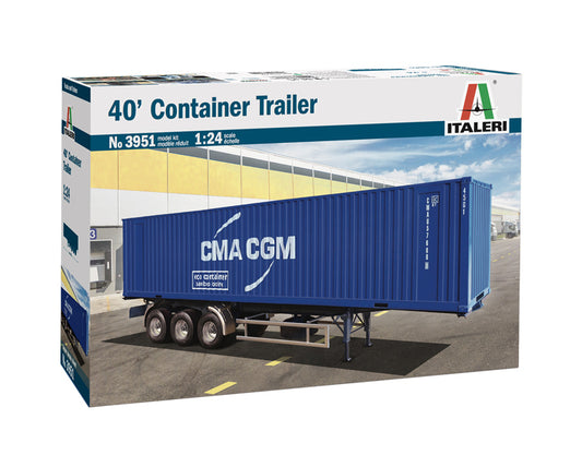 Italeri 3951 1:24 40â Container Trailer