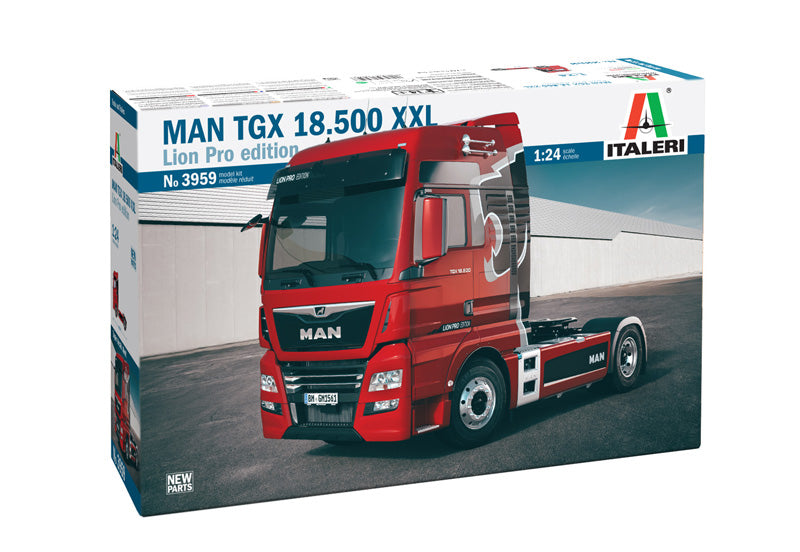 Italeri 3959 1:24 MAN TGX 18.500 XXL Lion Pro Edition