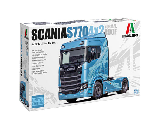 Italeri 3961 1:24 Scania S770 4x2 Normal Roof