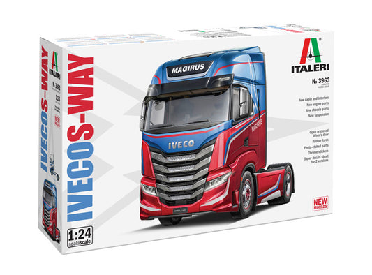 Italeri 3963 1:24 IVECO S-WAY New Tooling in 2025