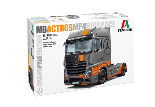 Italeri 3968 1:24 Mercedes Benz Actros MP4 Big Space Grand Prix Edition