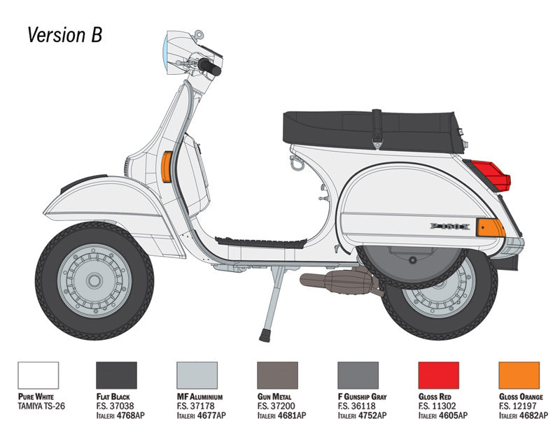 Italeri 4645 1:9 Vespa PX 125/150 1978