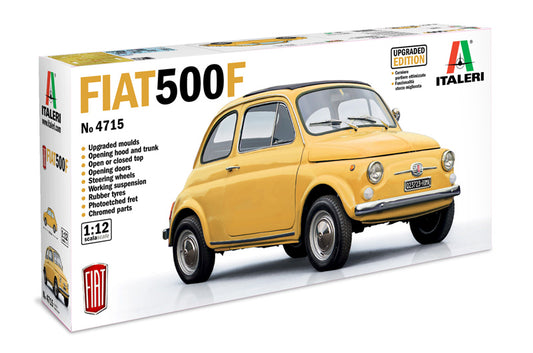 Italeri 4715 1:16 FIAT 500 F 1968 upgraded edition