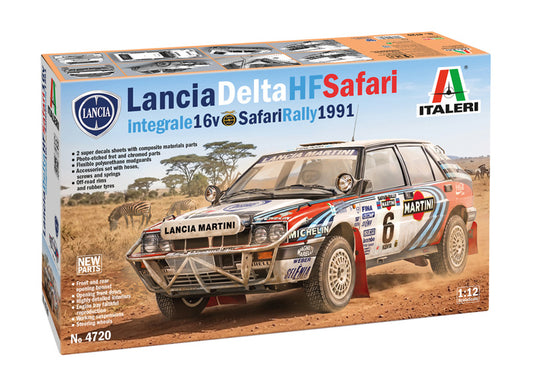 Italeri 4720 1:12 Lancia Delta Integrale 16v Safari