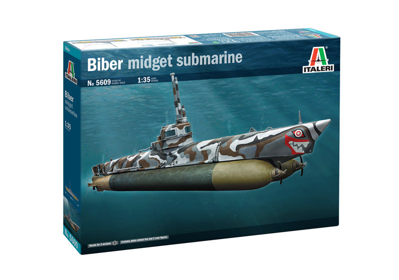 Italeri 5609 1:35 'Biber' Midget Submarine