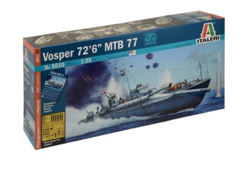 Italeri 5610 1:35 Vosper 72'6" MTB 77