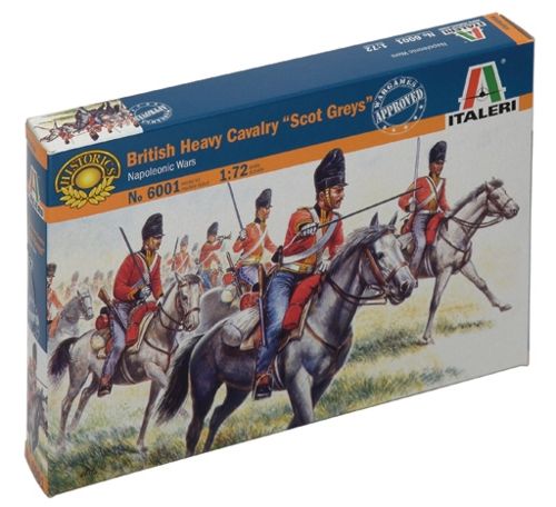 Italeri 6001 1:72 Scots Greys Heavy Cavalry (1815)