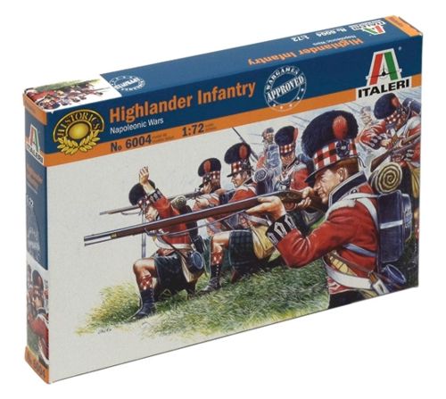 Italeri 6004 1:72 Highland Infantry Napoleonic Wars