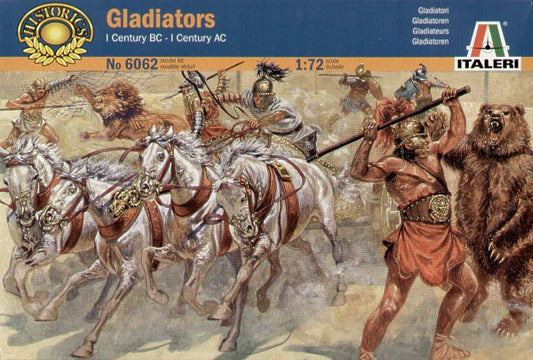 Italeri 6062 1:72 Gladiators 1st Century BC