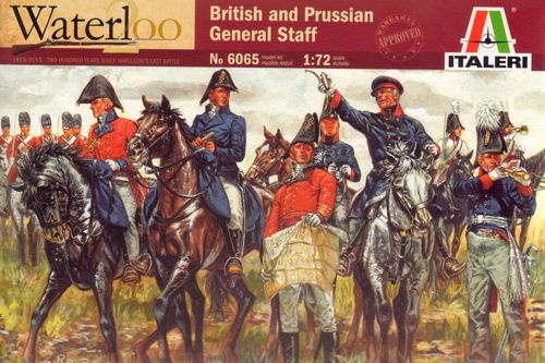 Italeri 6065 1:72 British and Prussian General Staff