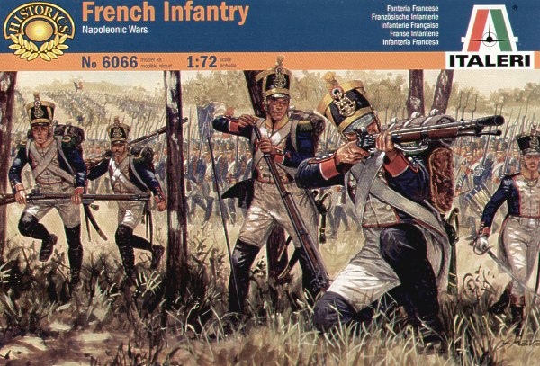 Italeri 6066 1:72 French Infantry Napoleonic Wars