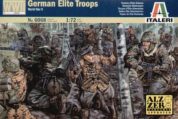 Italeri 6068 1:72 German Elite Troops WWII