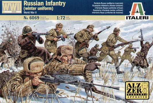 Italeri 6069 1:72 Soviet WWII Infantry Winter Uniform