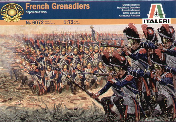 Italeri 6072 1:72 French Grenadiers Napoleonic Wars