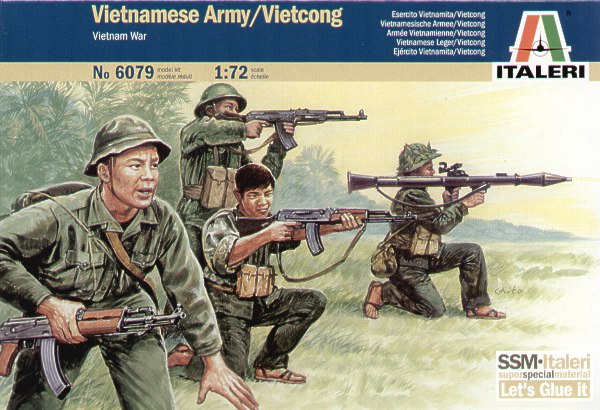 Italeri 6079 1:72 Vietnam War - Vietnamese Army/Veitcong