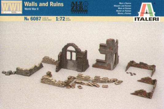 Italeri 6087 1:72 Walls and Ruins