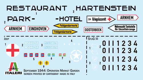 Italeri 6107 1:72 Operation Market Garden: Hotel Hartenstein