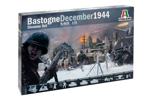 Italeri 6113 1:72 Bastogne December 1944 Diorama Set