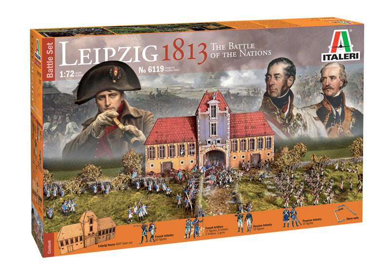Italeri 6119 1:72 Leipzig 1813 Battle of the Nations Set.