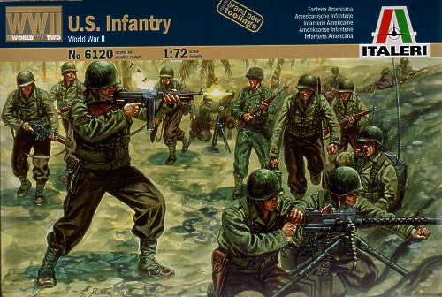 Italeri 6120 1:72 U.S. Infantry WWII