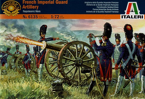 Italeri 6135 1:72 French Imperial Guard Artillery