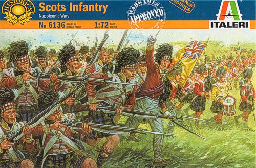 Italeri 6136 1:72 Scottish Infantry Napoleonic Wars