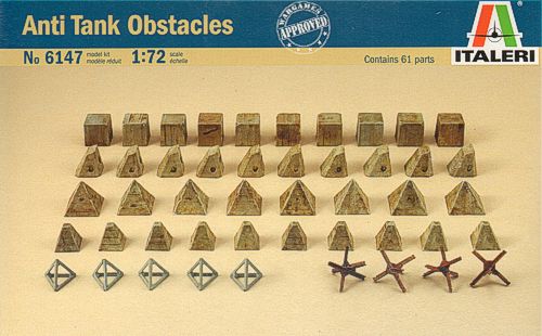 Italeri 6147 1:72 Anti-Tank Obstacles