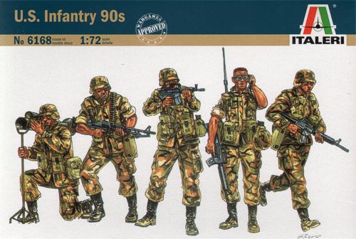 Italeri 6168 1:72 U.S. Infantry 90's