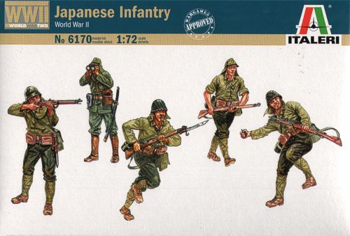 Italeri 6170 1:72 WWII Japanese Infantry