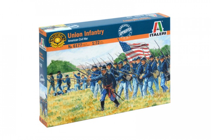 Italeri 6177 1:72 Union Infantry American Civil War