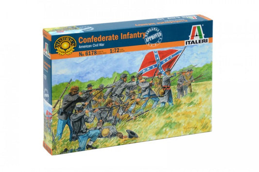 Italeri 6178 1:72 Confederate Infantry American Civil War