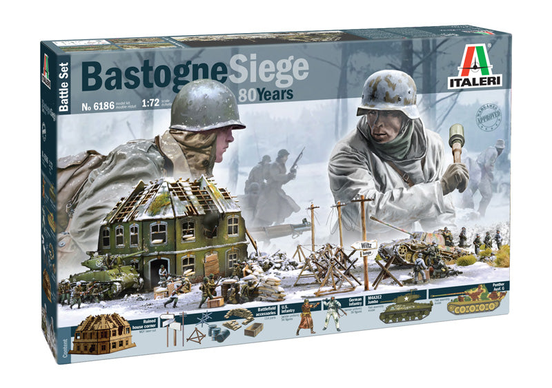 Italeri 6186 1:72 Bastogne Siege MDF Version 80th Anniversary