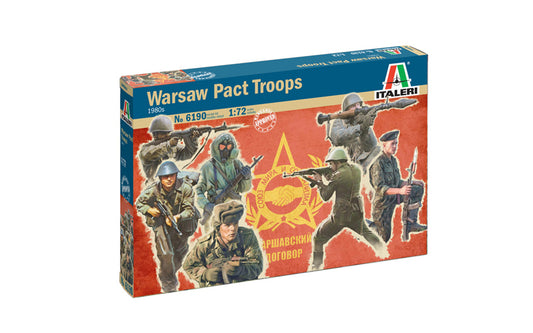 Italeri 6190 1:72 Warsaw Pact Troops 1980's