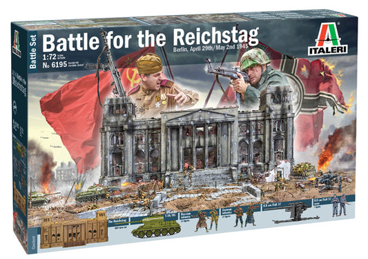 Italeri 6195 1:72 Battle for the Reichstag Berlin, April 29th/May 2nd 1945 Diorama Set