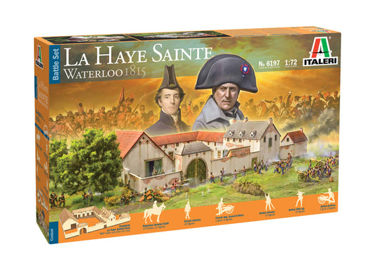 Italeri 6197 1:72 La Haye Sainte Waterloo 1815 Diorama Set