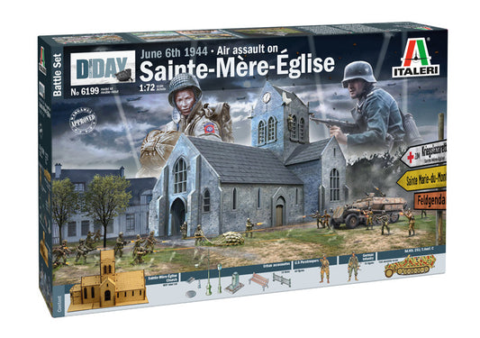 Italeri 6199 1:72 Battle of Normandy â Sainte Mere Eglise June 44.