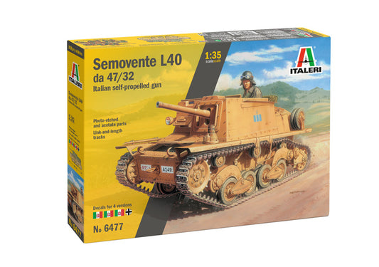 Italeri 6477 1:35 Semovente L40 da 47/32