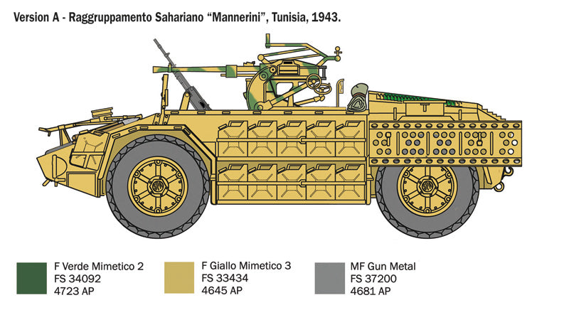 Italeri 6530 1:35 AS.42 Sahariana