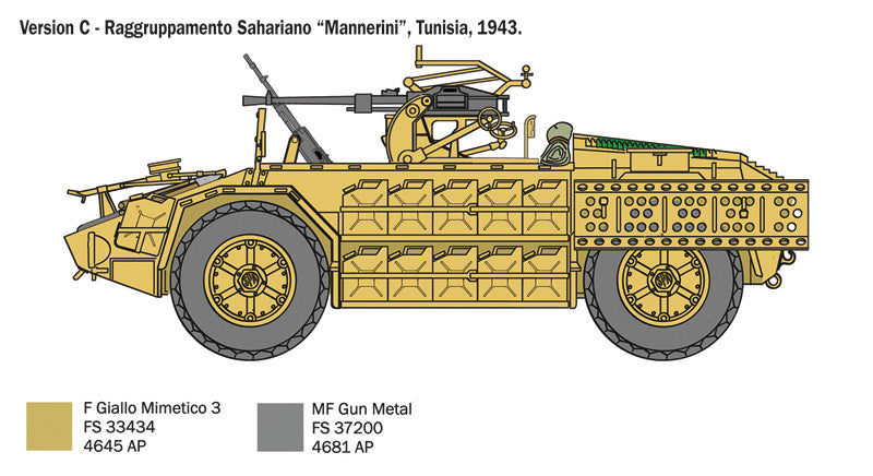 Italeri 6530 1:35 AS.42 Sahariana