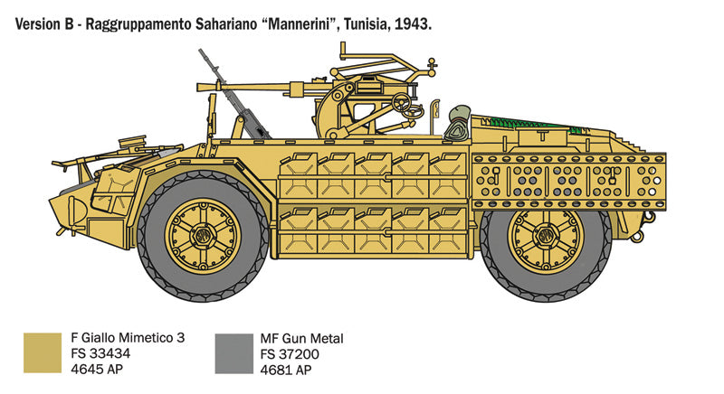 Italeri 6530 1:35 AS.42 Sahariana