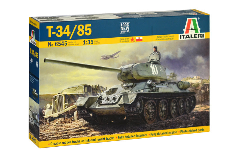 Italeri 6545 1:35 Soviet T-34-85