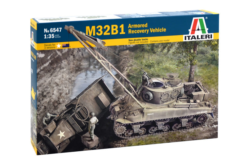 Italeri 6547 1:35 M32B1 Armoured Recovery Vehicle Sherman M4