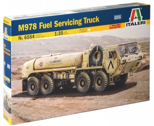 Italeri 6554 1:35 M978 Oshkosh Fuel Servicing Truck